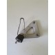 PEDANA POSTERIORE SINISTRA KAWASAKI KLR 650 1988 1989 1990 CON RUGINE