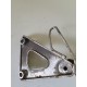 PEDANA POSTERIORE SINISTRA KAWASAKI KLR 650 1988 1989 1990 CON RUGINE