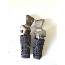 PEDANA POSTERIORE DESTRA KAWASAKI KLR 650 1988 1989 1990 CON RUGINE