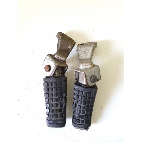 PEDANA POSTERIORE DESTRA KAWASAKI KLR 650 1988 1989 1990 CON RUGINE