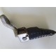 PEDANA POSTERIORE DESTRA KAWASAKI KLR 650 1988 1989 1990 CON RUGINE