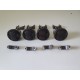 BIELLA BIELLE PISTONI MOTORI YAMAHA FZ6 600 2004 2005 2006 06