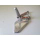 PEDANA ANTERIORE DESTRA APRILIA TUONO 1000 2003 2004