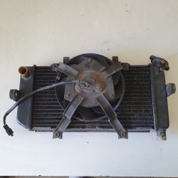 RADIATORE ACQUA ELETTROVENTOLA YAMAHA TDM 900 2002 2010 2011 2012 2013 2014