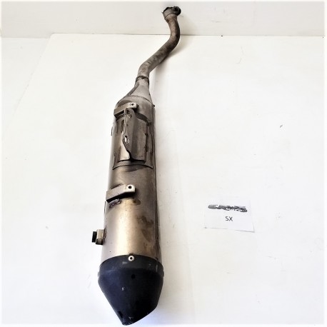 TEMRINALE SCARICO MARMITTA SINSITRO YAMAHA XT 660 X XTX 2010 2014