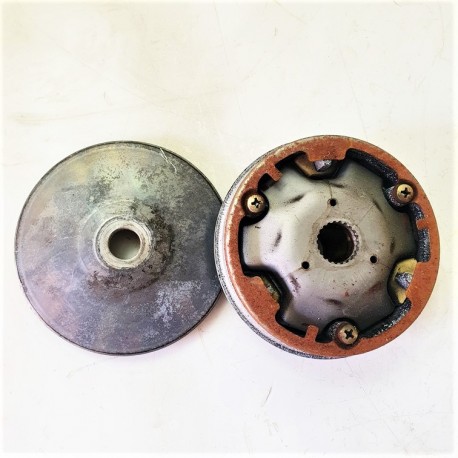 VARIATORE SEMI PULEGGIA FISSA + MOBILE APRILIA SCARABEO DITECH 50 IE 2001 2003 2004