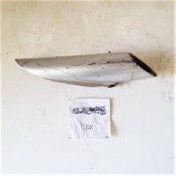 CARENA COPERTURA MARMITTA DESTRA SUZUKI GSR 600 2006 2008 2010