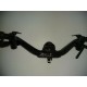 MANUBRIO STERZO + SUPPORTO LEVA FRENO PIAGGIO LIBERTY MOC 50 2009 2011 2013